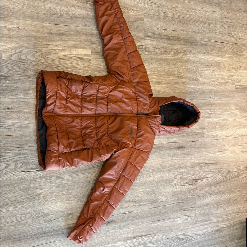 Rust Orange Sitka Puffer Jacket - image 1